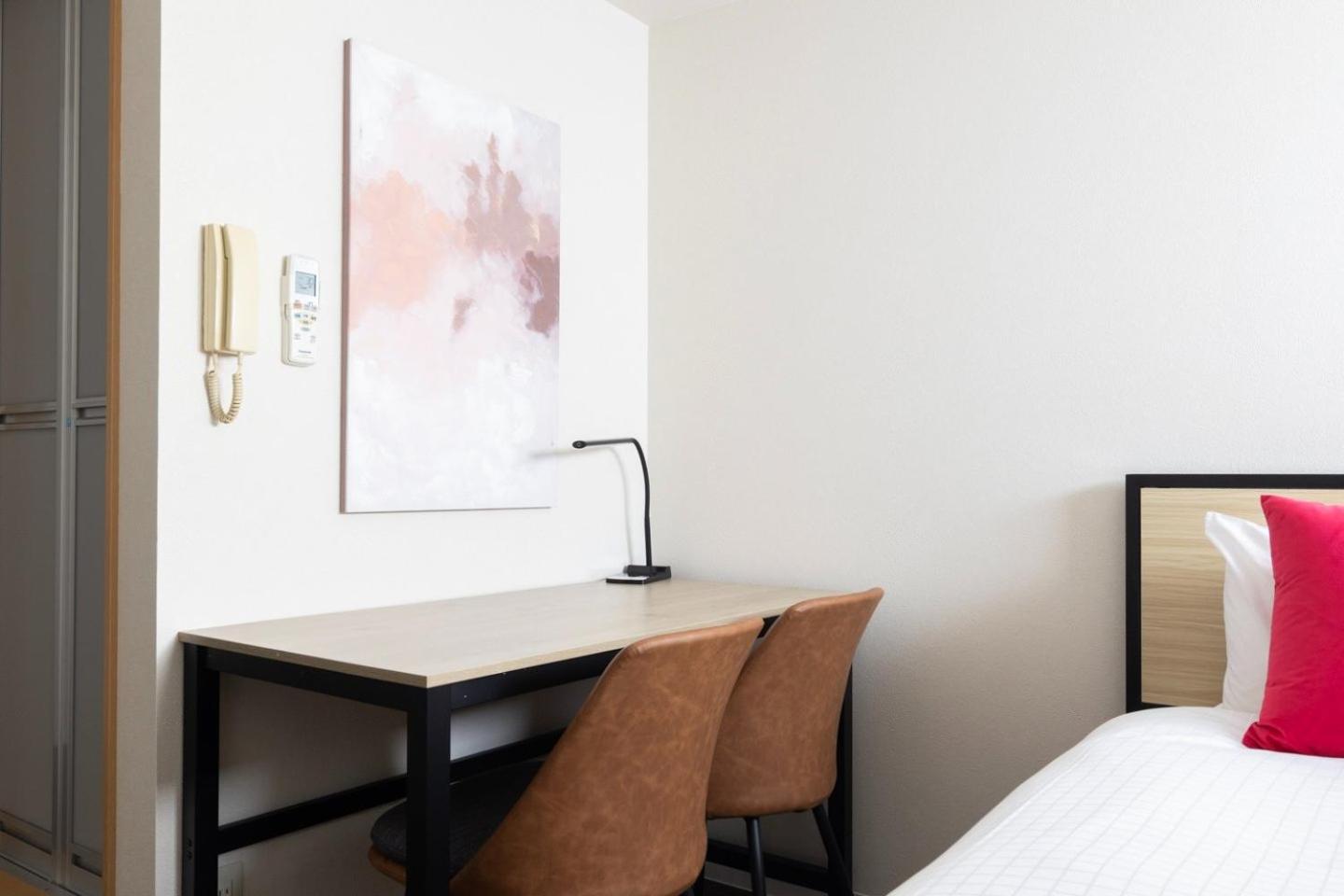 Shinjuku Okada Building Apartman Tokió Szoba fotó