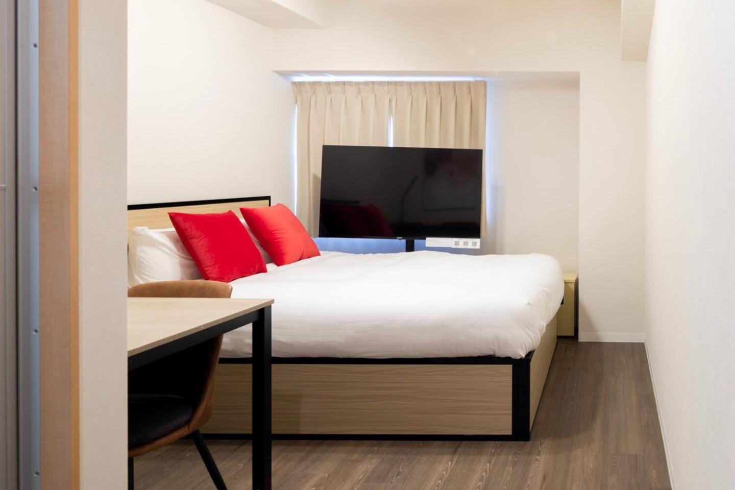 Shinjuku Okada Building Apartman Tokió Szoba fotó