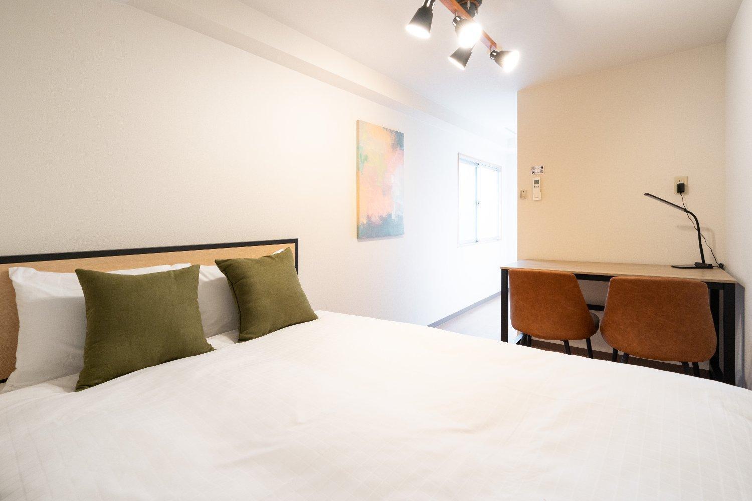 Shinjuku Okada Building Apartman Tokió Szoba fotó