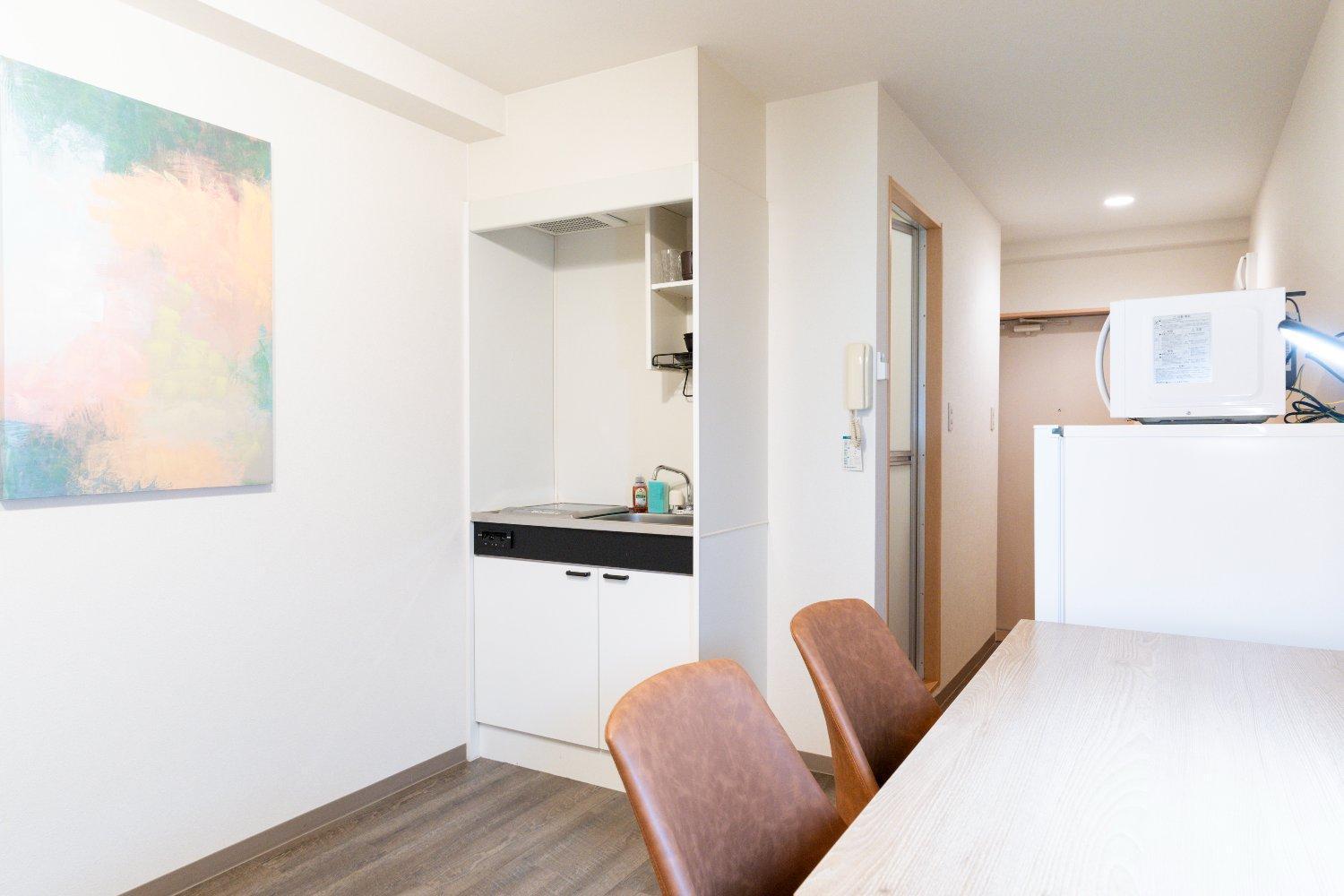 Shinjuku Okada Building Apartman Tokió Szoba fotó