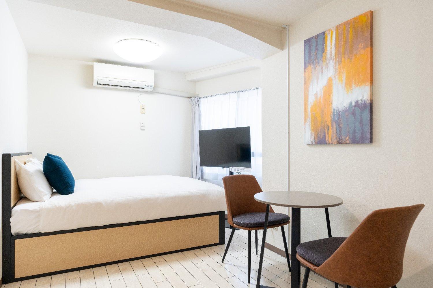 Shinjuku Okada Building Apartman Tokió Szoba fotó